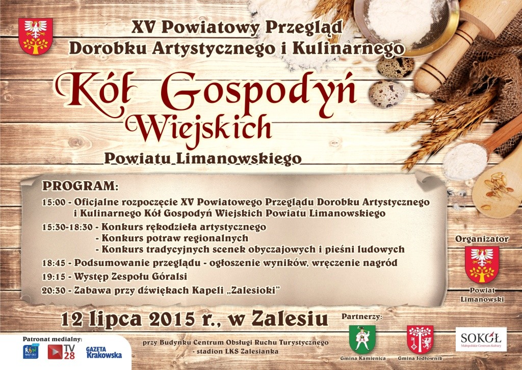 Powiatowy Przegląd KGW w Zalesiu - 12 lipca