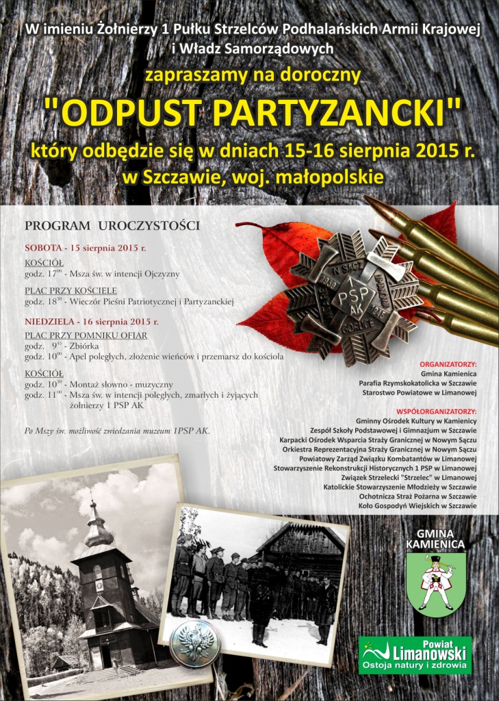 Odpust Partyzancki - 15 - 16 sierpnia 2015 r.