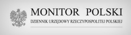 Dziennik Urzędowy Rzeczypospolitej Polskiej Monitor Polski